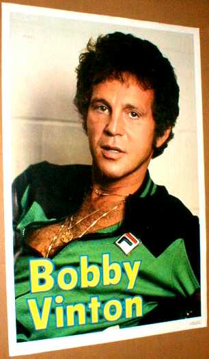 BOBBY VINTON 1978 Original Poster near Mint